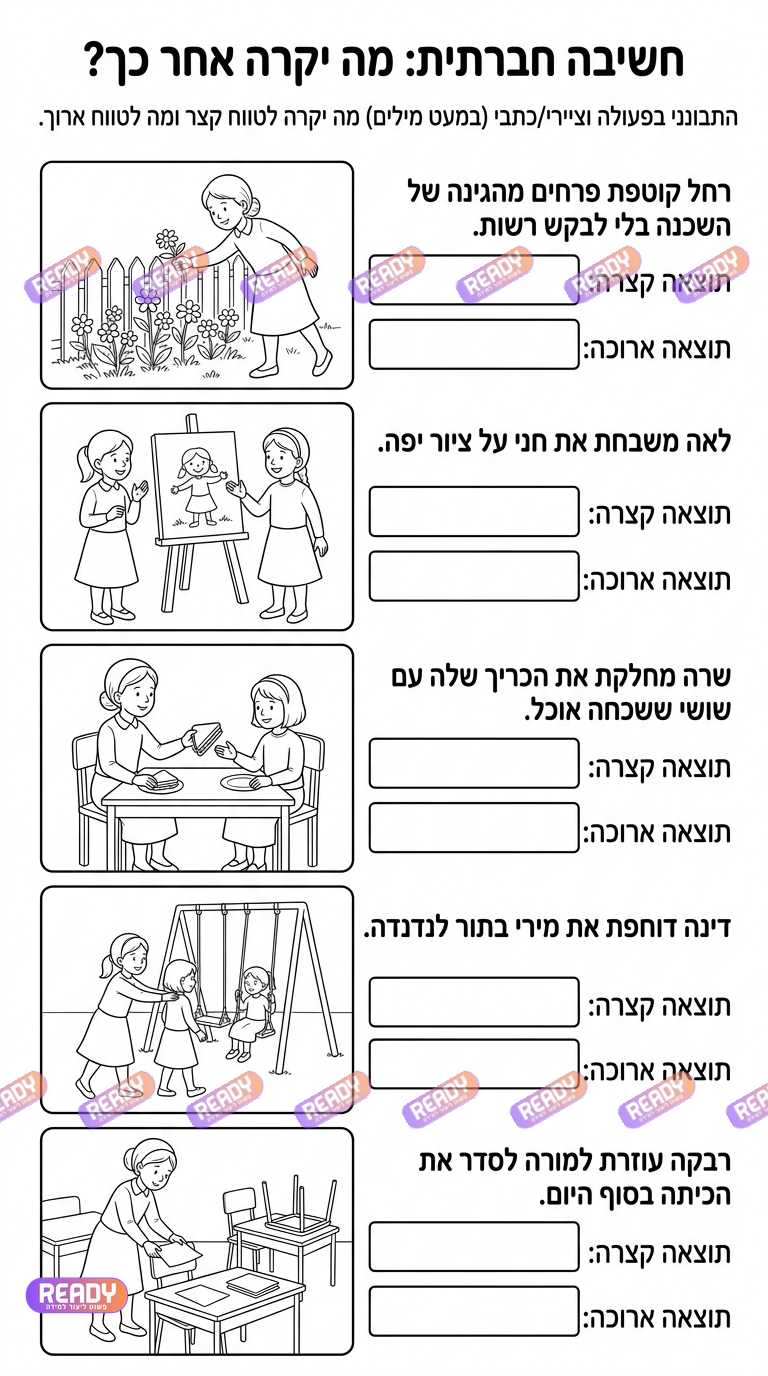 רדי, ready, מחולל דפי עבודה, דפי עבודה בAI, מחולל דפי עבודה חרדי. יוצר דפי עבודה, דפי עבודה להדפסה, דפי עבודה חרדי, דפי עבודה לגן, דפי צביעה, מחולל דפי צביעה. יוצר דפים. מחולל דפי משימה. דף משימה להדפסה